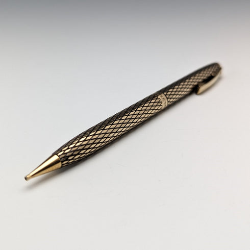 美國復古 Schafer 14K 鍍金自動鉛筆